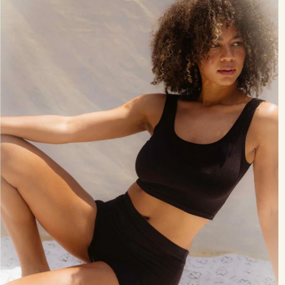 **SOLD** Purusha People Organic Cotton Basics Apricot tank